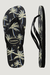 Top Aloha Black White